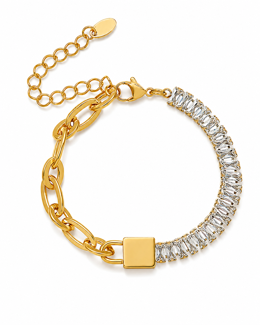 Baguette Link Bracelet