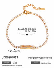 Additional view 8 of Blush Butterfly 6-Piece Bracelet Set by Zodiglow
