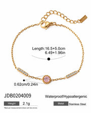 Additional view 12 of Blush Butterfly 6-Piece Bracelet Set by Zodiglow