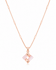 Alternate view of Blush Cat-Eye Jewelry Set by Zodiglow