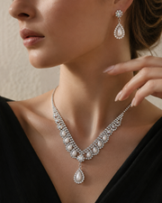 Alternate view of Celeste Pearl Statement Set by Zodiglow