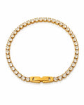 Front view of Celeste Zircon Tennis Bracelet by Zodiglow