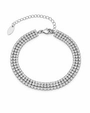 Additional view 7 of Celeste Zircon Tennis Bracelet by Zodiglow