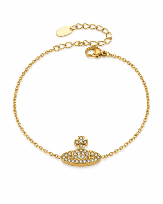 Additional view 8 of Celestia Full-Pavé Zircon Planet Jewelry Collection by Zodiglow