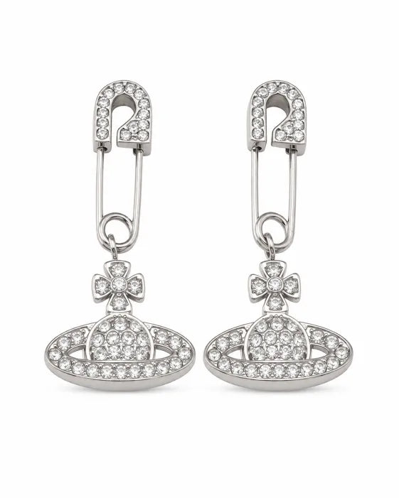 Additional view 9 of Celestia Full-Pavé Zircon Planet Jewelry Collection by Zodiglow