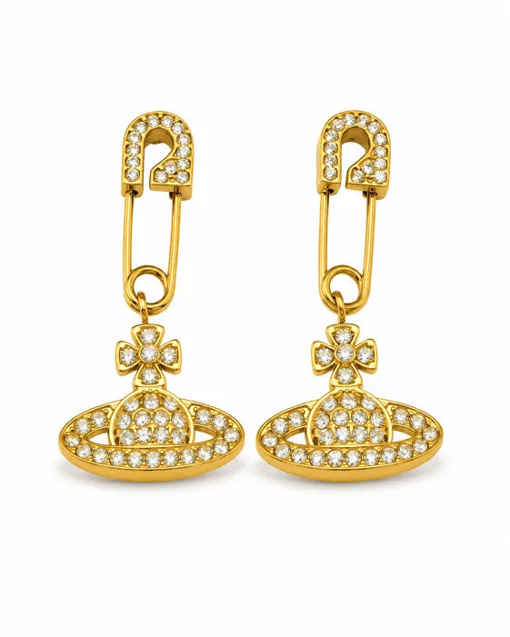Additional view 10 of Celestia Full-Pavé Zircon Planet Jewelry Collection by Zodiglow