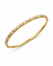 Side view of Celestia Star & Crystal Bangle Collection by Zodiglow