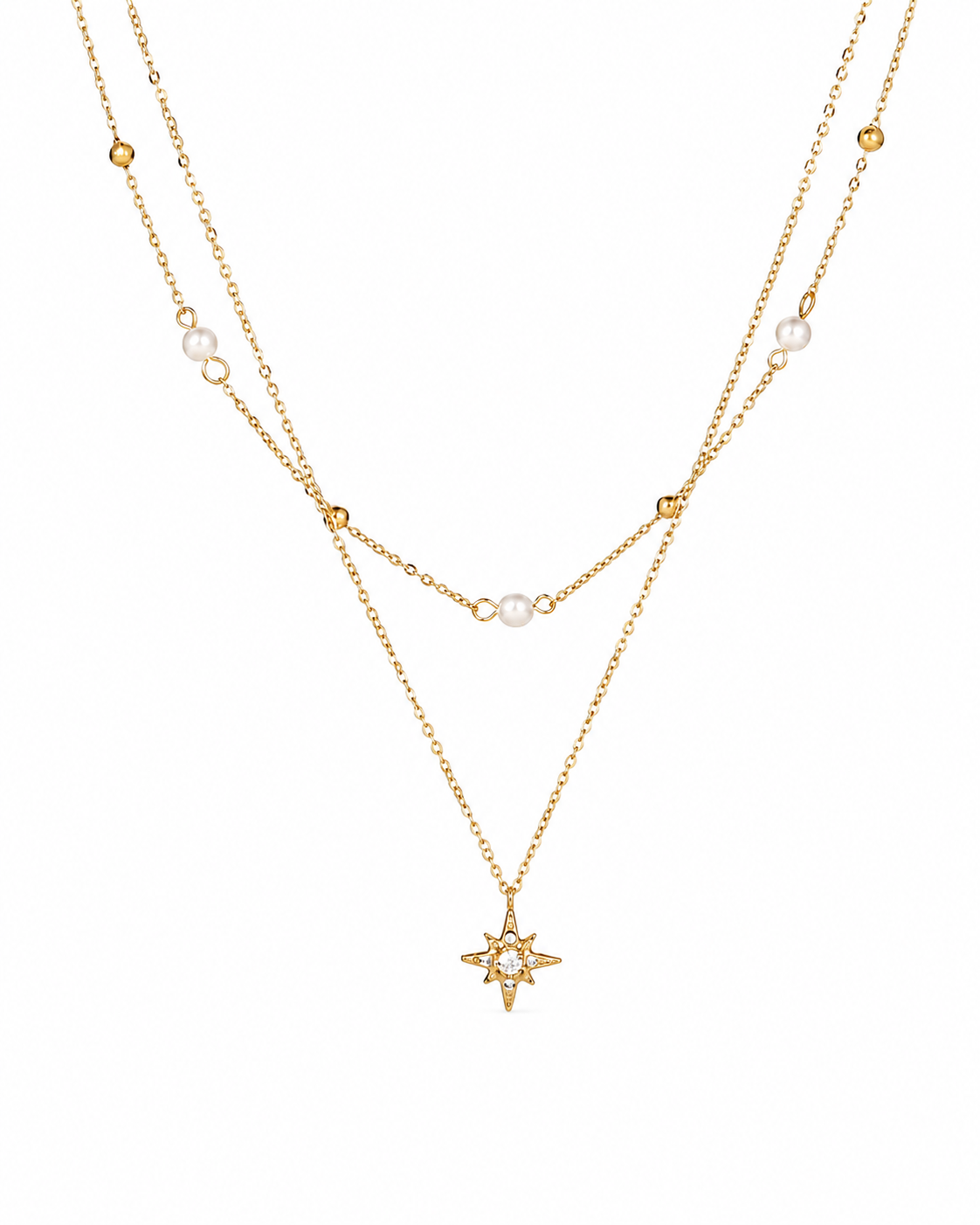 Front view of Celestia Star Jewelry by Zodiglow