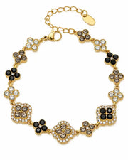 Additional view 8 of Aurelia Clover Garden Zircon Bracelet by Zodiglow