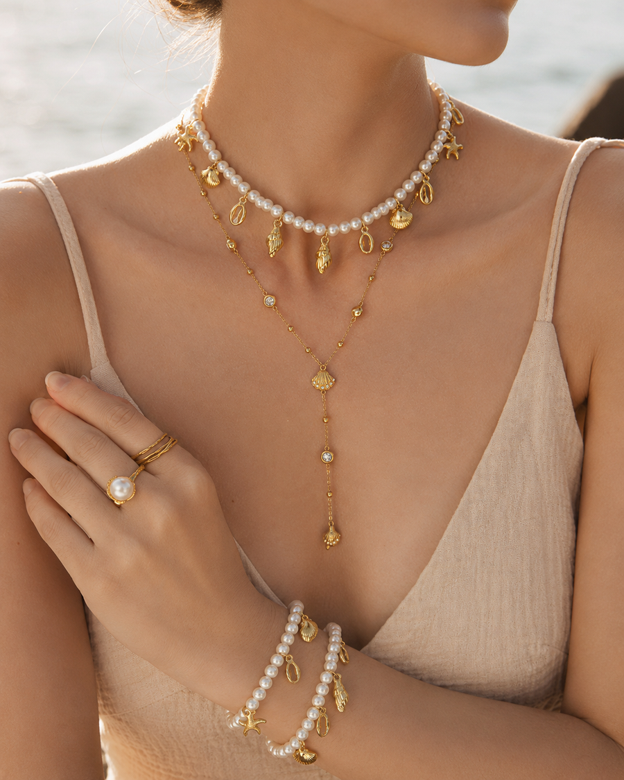 Coastal Pearl Stack Set