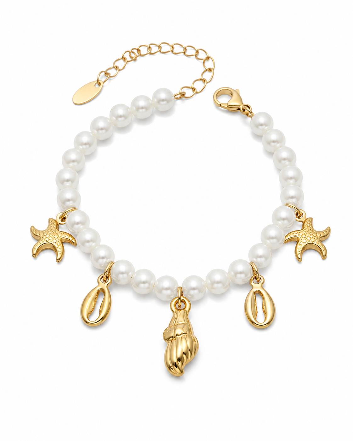 Side view of Coastal Pearl Stack Set by Zodiglow