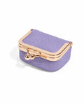 Front view of Colette Mini Kiss-Lock Jewelry Case by Zodiglow