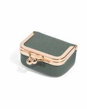 Styled view of Colette Mini Kiss-Lock Jewelry Case by Zodiglow
