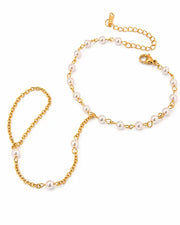 Additional view 12 of Soléa Hand Chain Bracelet Collection – 7 Designs by Zodiglow