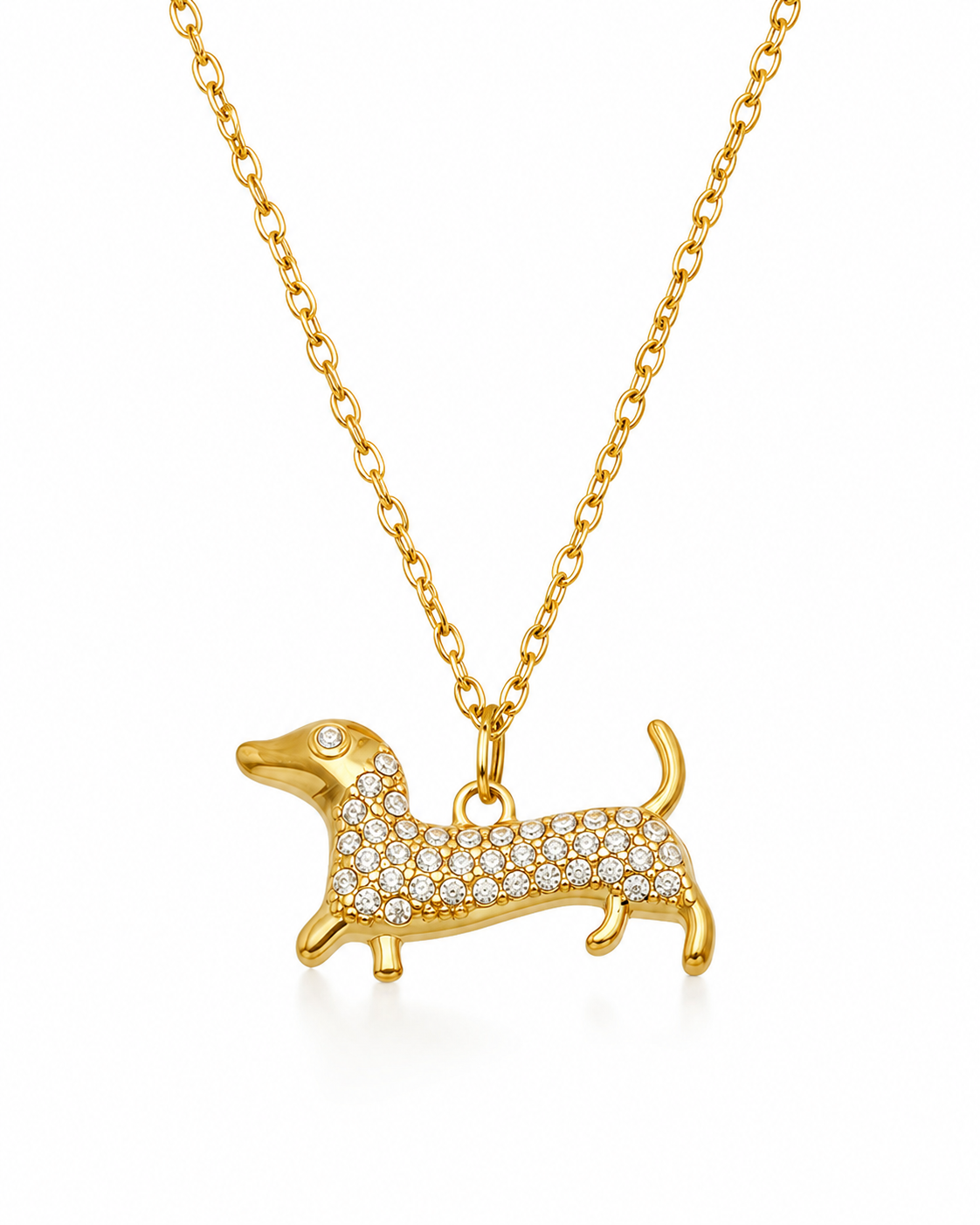 Detail view of Doxie Charm Jewelry by Zodiglow