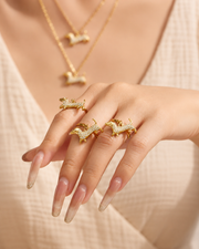 Side view of Doxie Charm Jewelry by Zodiglow