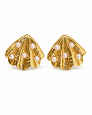 Alternate view of Éclat Pearl Accent Earrings by Zodiglow
