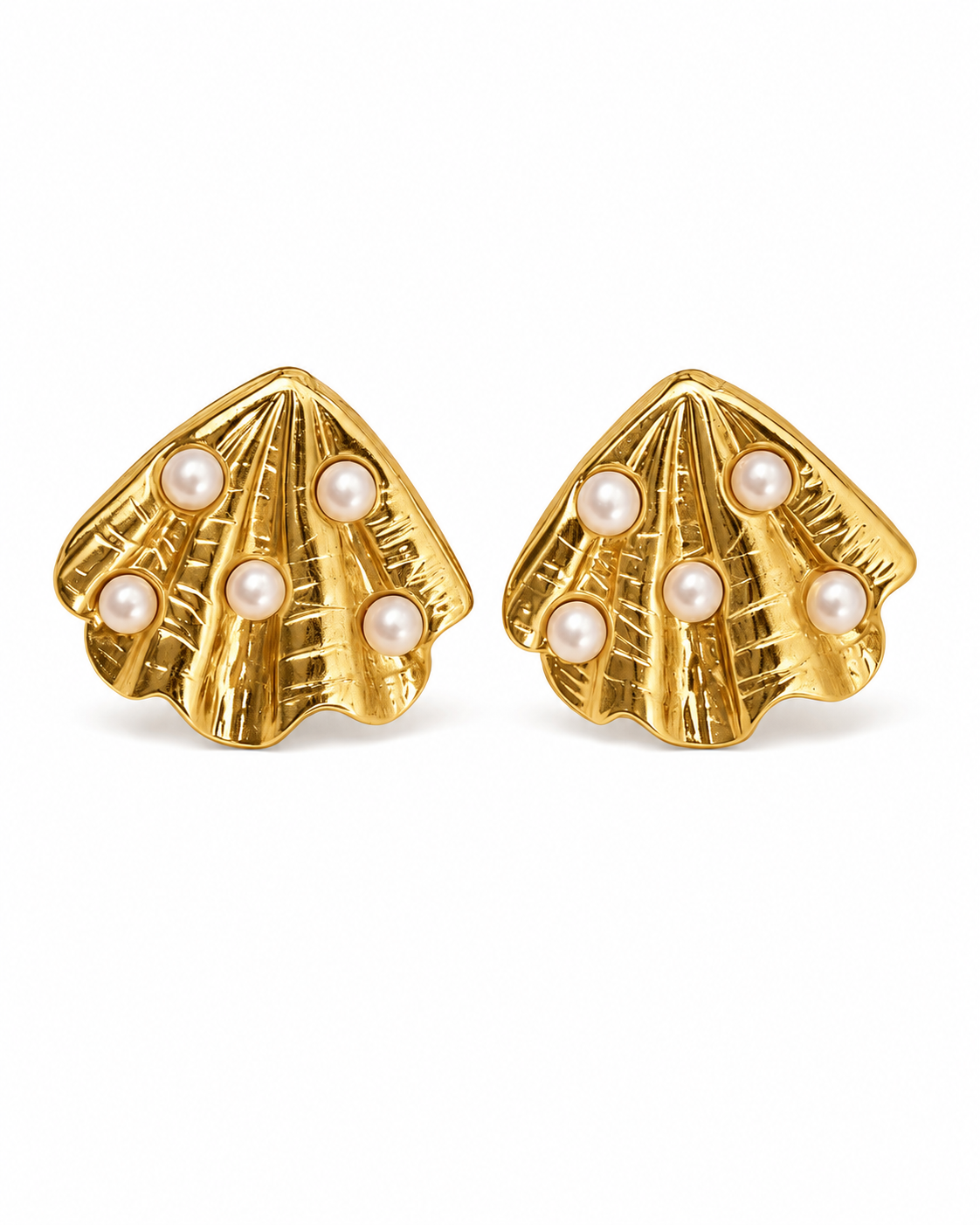 Alternate view of Éclat Pearl Accent Earrings by Zodiglow