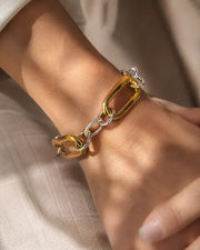Alternate view of Eclipse Duo Link Bracelet by Zodiglow