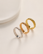 Additional view 10 of Élan Zircon Band Ring by Zodiglow
