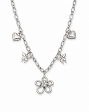 Alternate view of Elara Garden Charm Necklace & Bracelet by Zodiglow