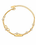 Front view of Evermore Mama Bracelet by Zodiglow