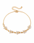 Front view of Flora Zircon Bracelet by Zodiglow