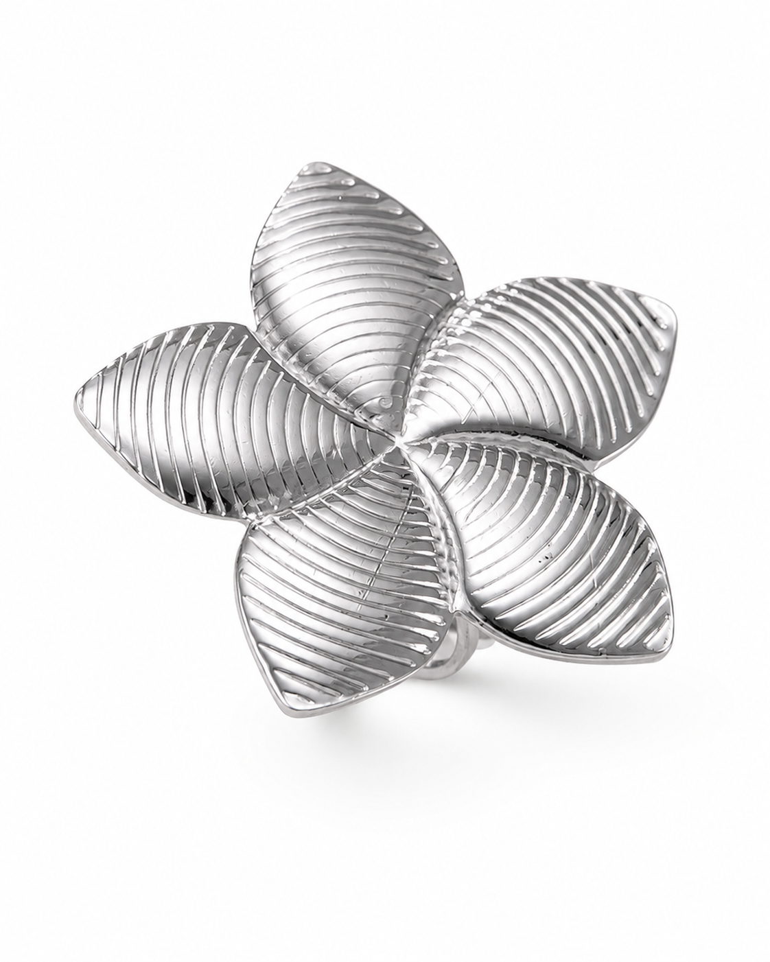 Additional view 8 of Florale Sculptural Flower Ring Series by Zodiglow