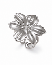 Additional view 9 of Florale Sculptural Flower Ring Series by Zodiglow
