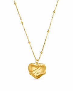 Wrapped Heart Necklace