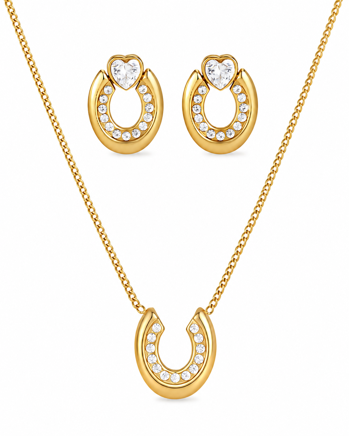 Side view of Lucky Heart Set by Zodiglow