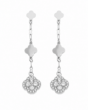 Alternate view of Lumi Clover Drop Earrings by Zodiglow