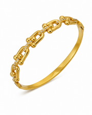 Alternate view of Lumi Motif Bangle Series by Zodiglow