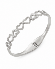 Side view of Lumi Motif Bangle Series by Zodiglow