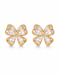 Front view of Lumière Butterfly Stud Earrings by Zodiglow