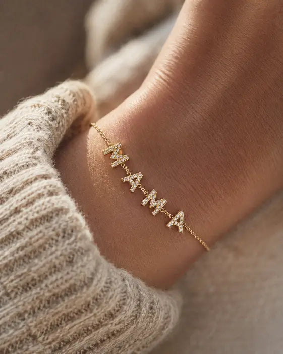 Mama Glow Zircon Bracelet