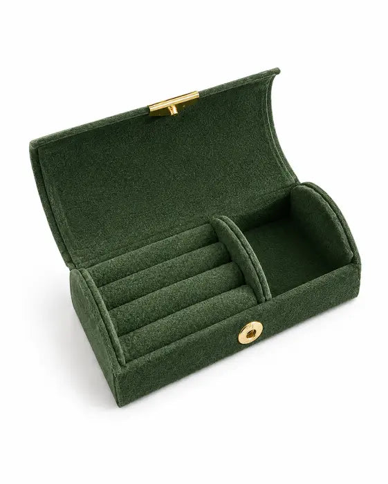 Additional view 8 of Marais Compact Travel Jewelry Box by Zodiglow