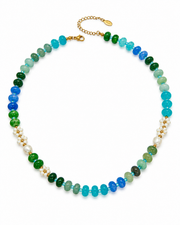 Alternate view of Marina Color Beaded Shell Pearl Necklace by Zodiglow