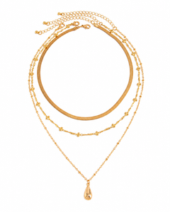 Mira 3-Piece Layered Necklace Set