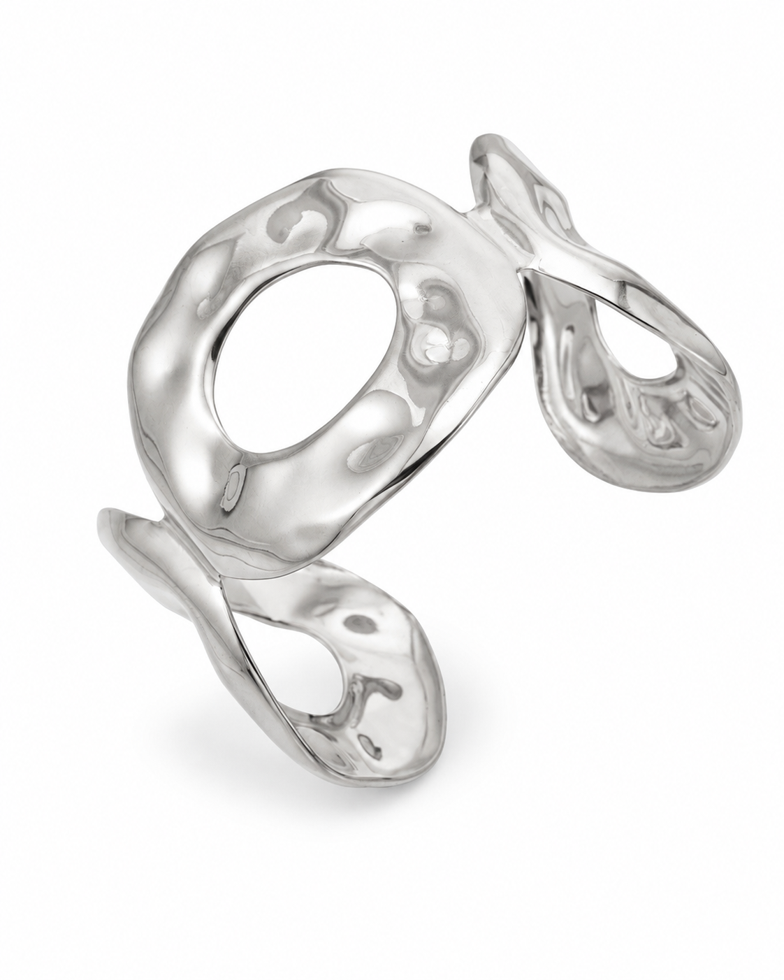 Alternate view of Molten Wave Cuff by Zodiglow