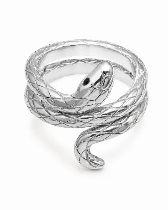 Additional view 7 of Nocturne Serpent Statement Ring Collection by Zodiglow