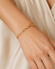 Alternate view of Nova Link Gold Bracelet by Zodiglow