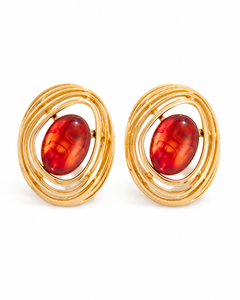 Orbit Stone Earrings Series