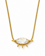Alternate view of Orbit Zircon Necklace by Zodiglow