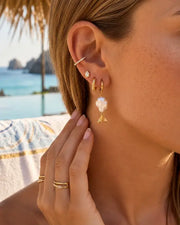 Alternate view of Sirena Fish Tail Earrings Collection by Zodiglow