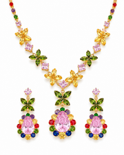 Detail view of Prism Bloom Jewelry by Zodiglow