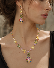 Side view of Prism Bloom Jewelry by Zodiglow
