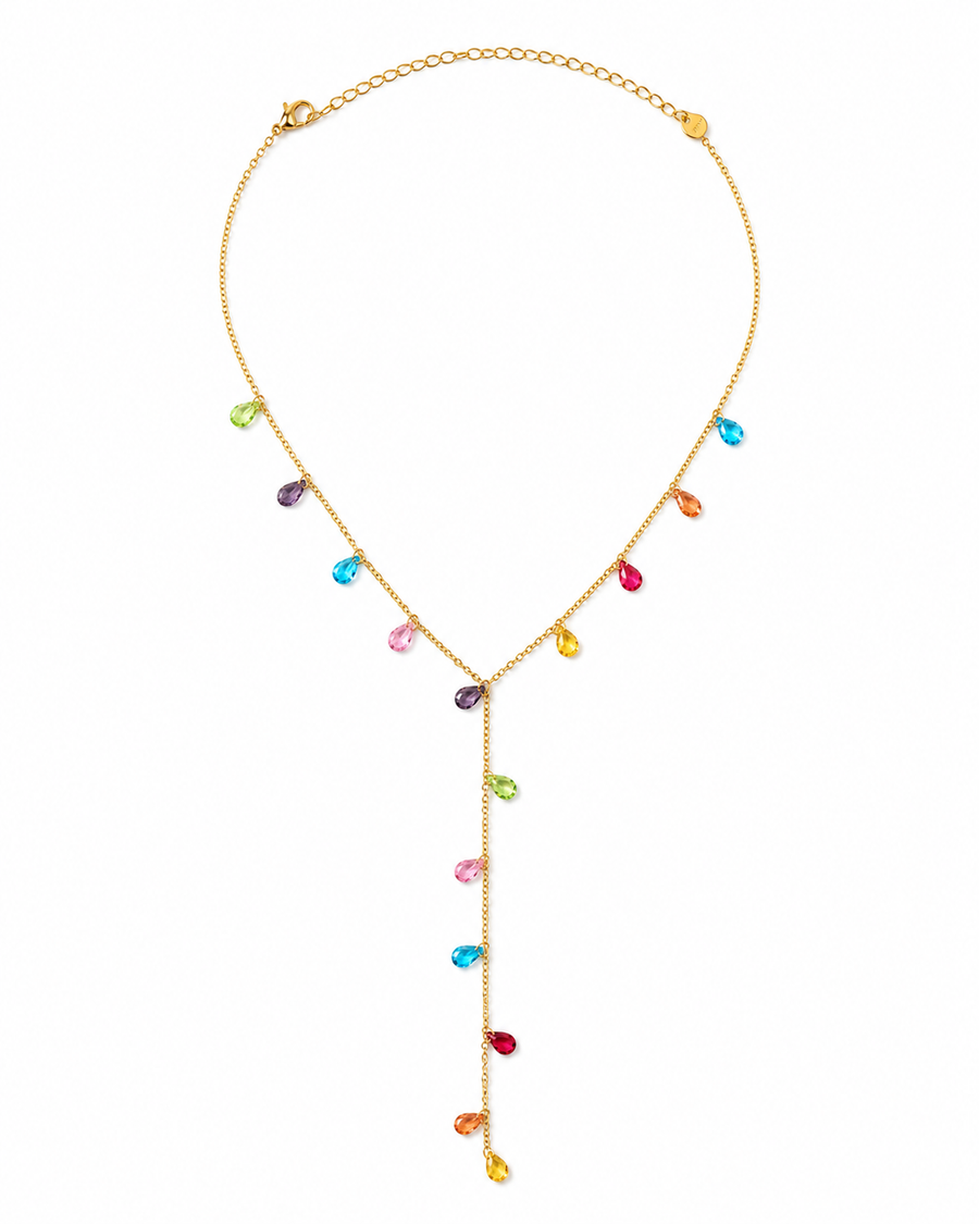 Prism Drop Y Necklace