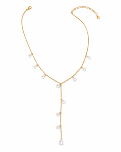Prism Drop Y Necklace