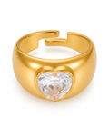 Front view of Riviera Escape Ring Series by Zodiglow